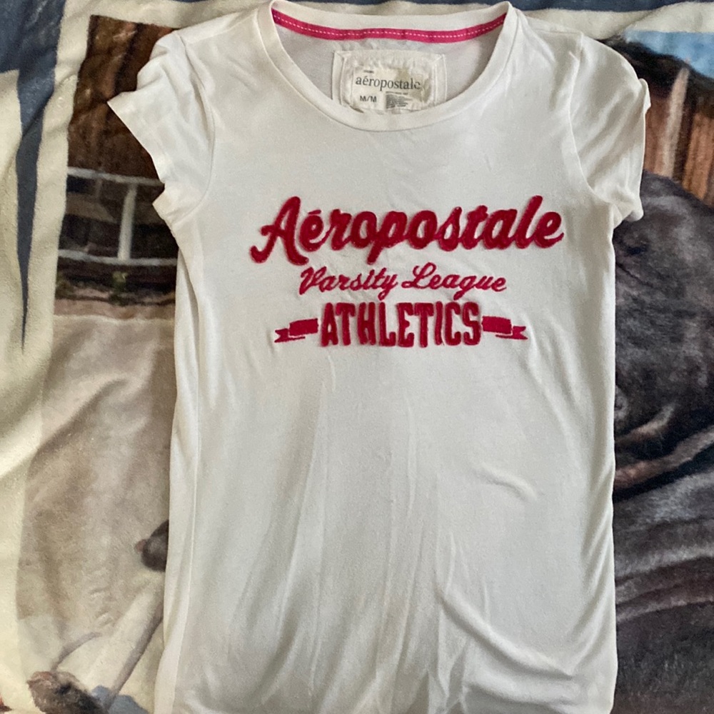 Aéropostale long fitted t-shirt capped sleeves